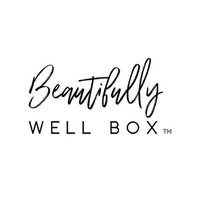 Beautifully Well Box brand logo with cursive and uppercase text.
