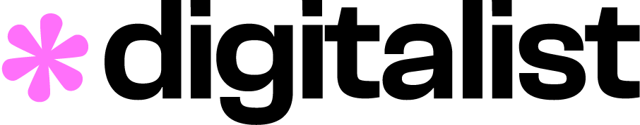 Digitalist logo with a pink asterisk symbol and black text.